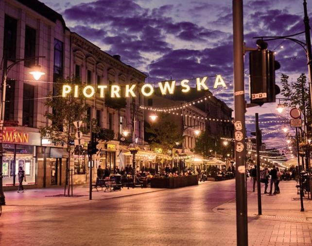 Apartament I Love Piotrkowska Z Wielkim Lustrem, Balkonem I Klimatyzacja ウッチ エクステリア 写真