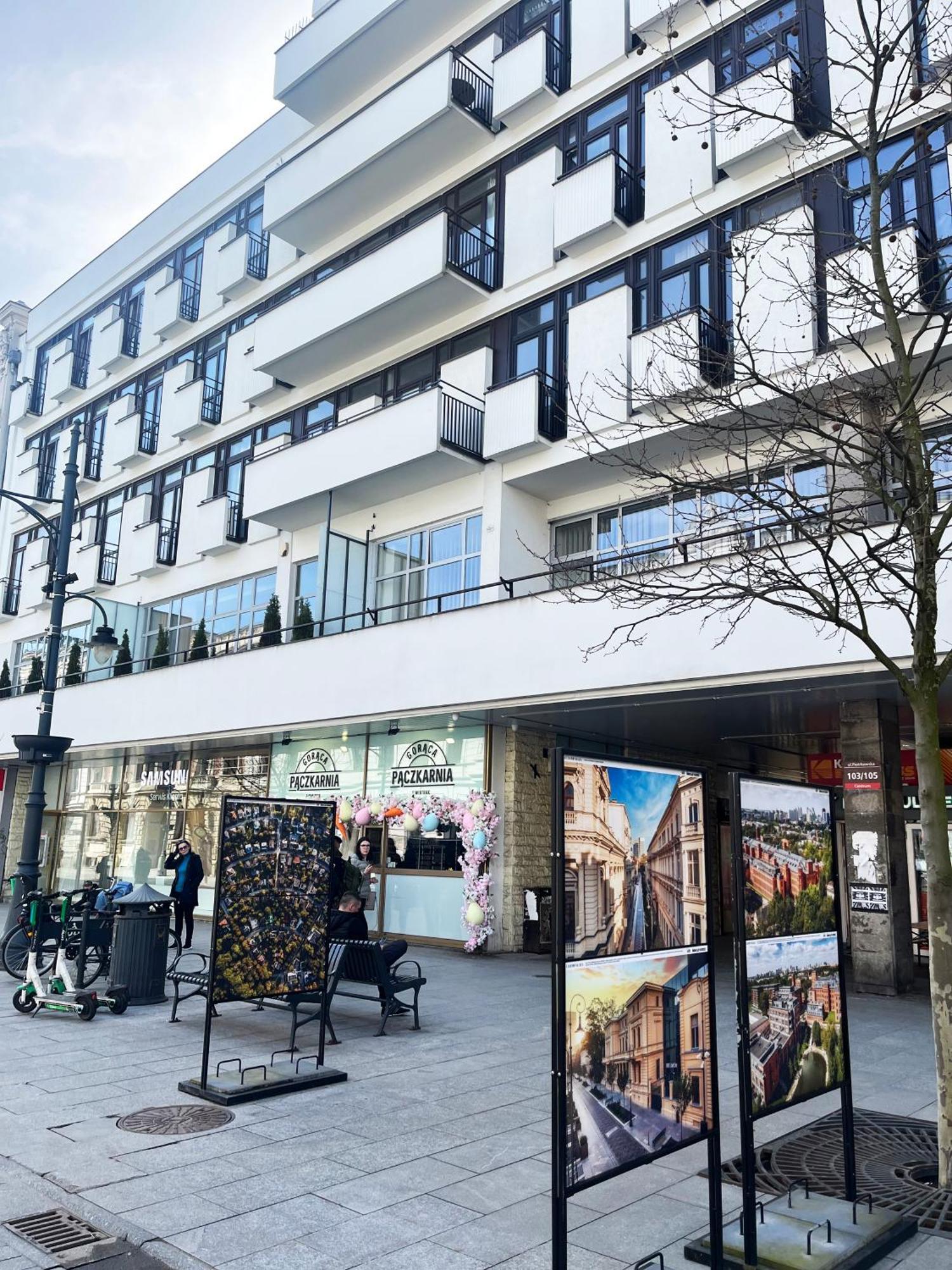 Apartament I Love Piotrkowska Z Wielkim Lustrem, Balkonem I Klimatyzacja ウッチ エクステリア 写真